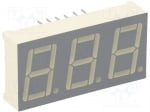 Дисплей BA56-12SRWA Дисплей: LED; 7-сегментен; 14,2mm; червен; 8-24mcd; анод; Бр.зн:3